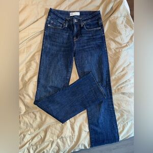 Zara dark jeans, bootcut size 4
